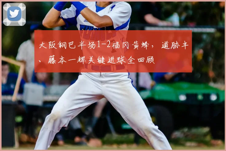 大阪钢巴半场1-2福冈黄蜂,道胁丰、藤本一辉关键进球全回顾